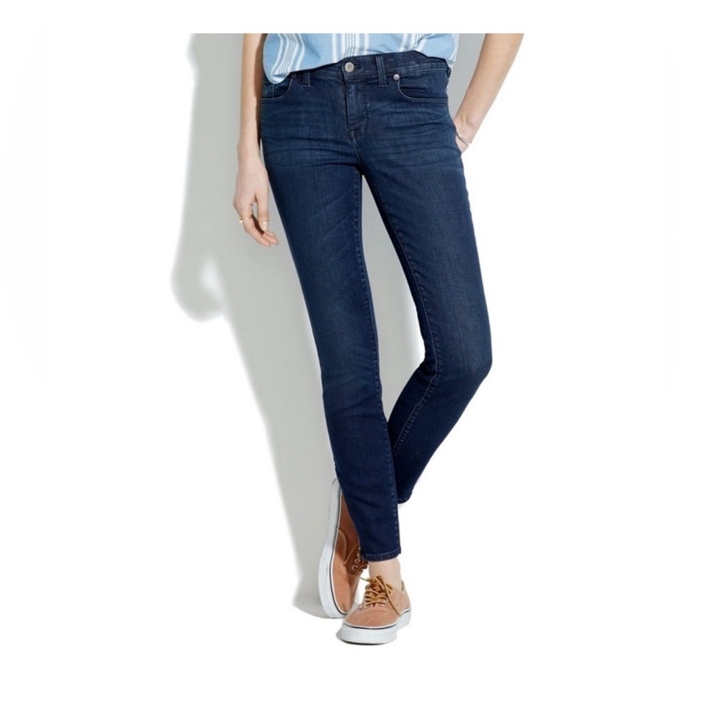 Madewell Skinny jeans with Ankle zippers size 26